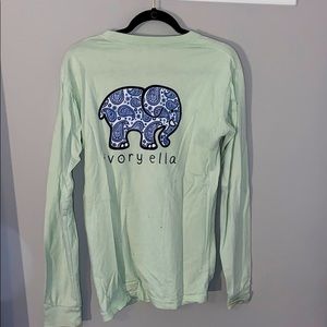 Ivory Ella mint long sleeve